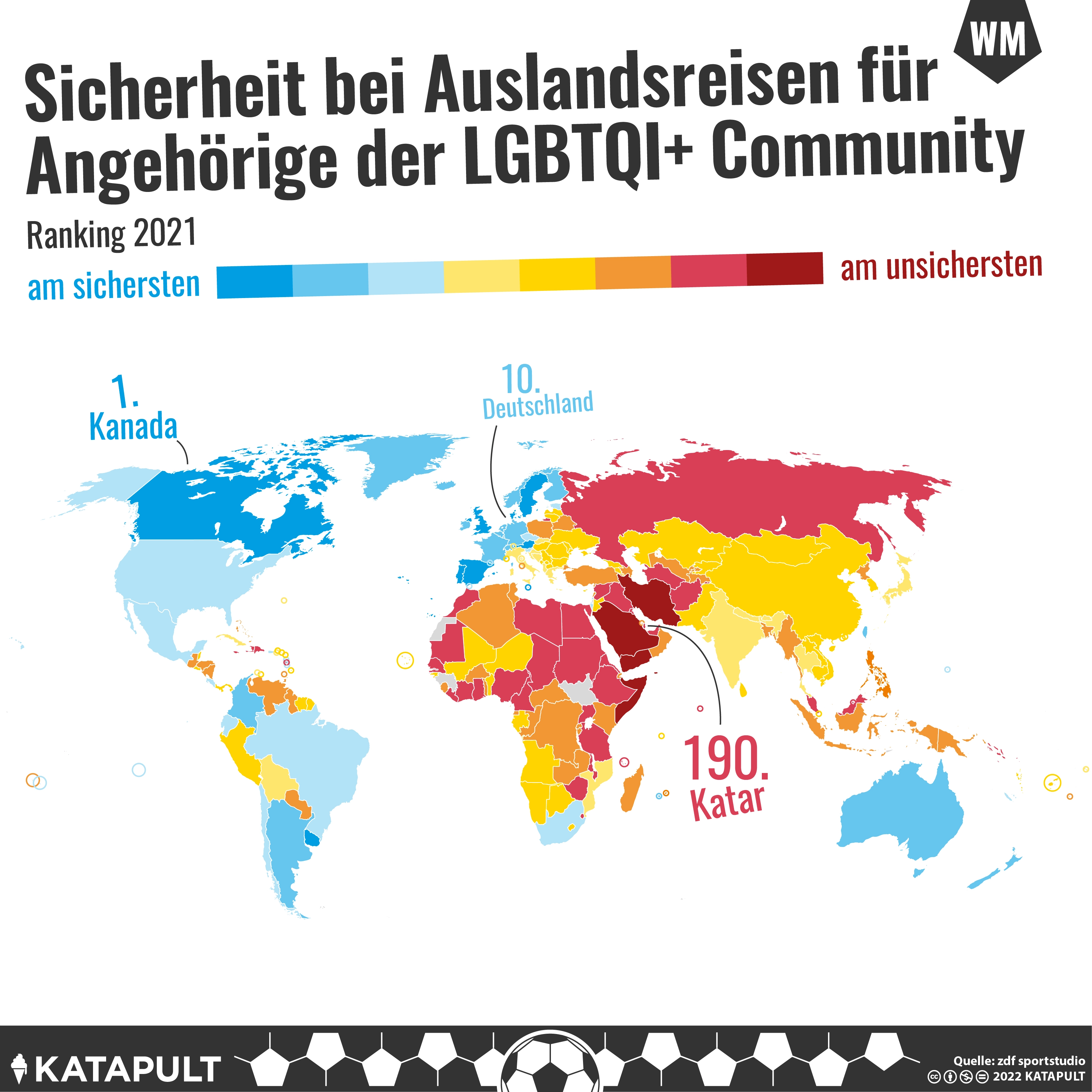 Homosexuellen drohen in Katar sieben Jahre Haft