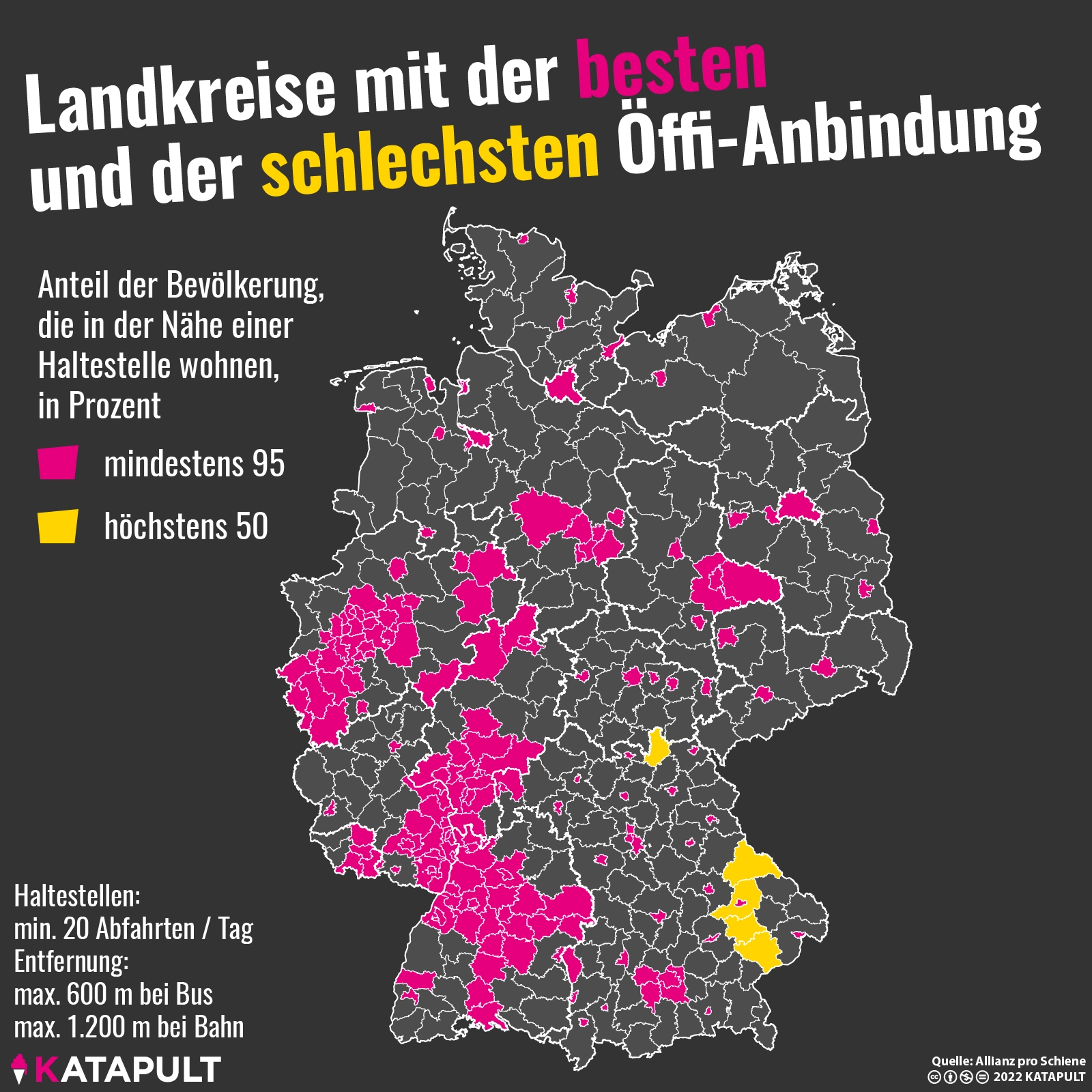 In Bayern hält der Bus nicht