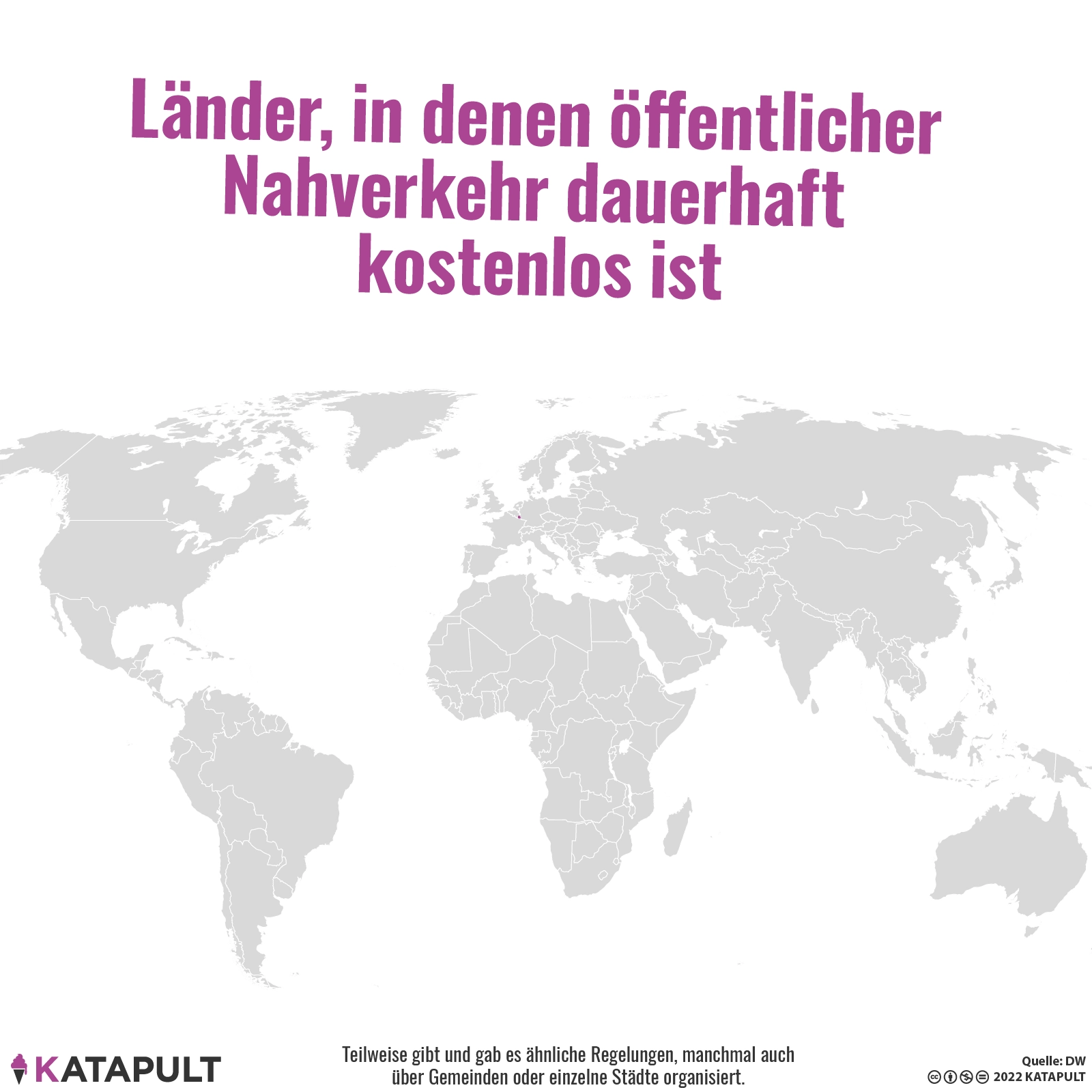 Ja, nur in einem einzigen!