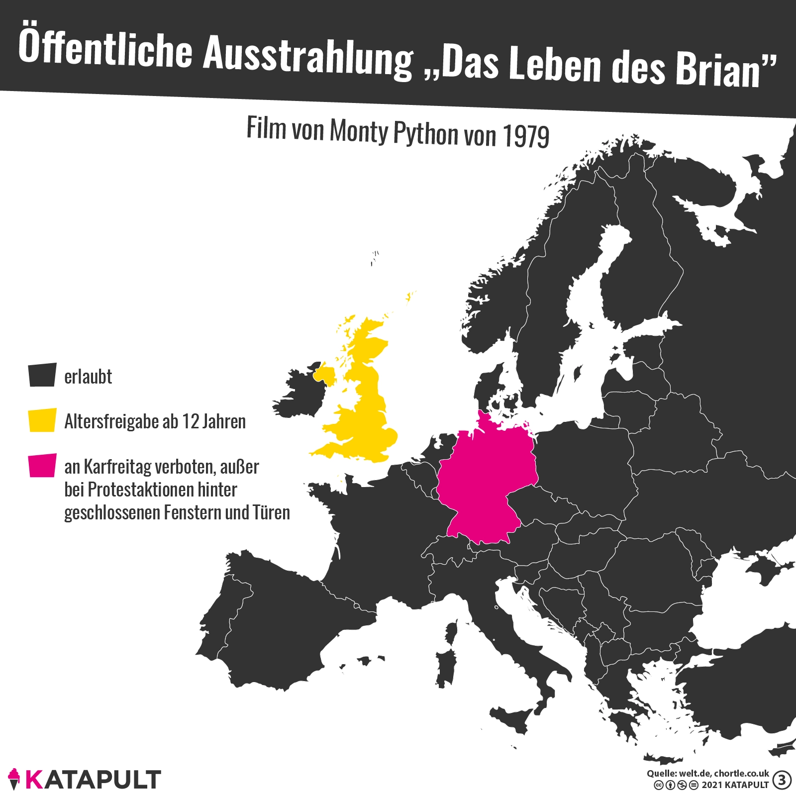 Keine Witze über Jesus an Karfreitag