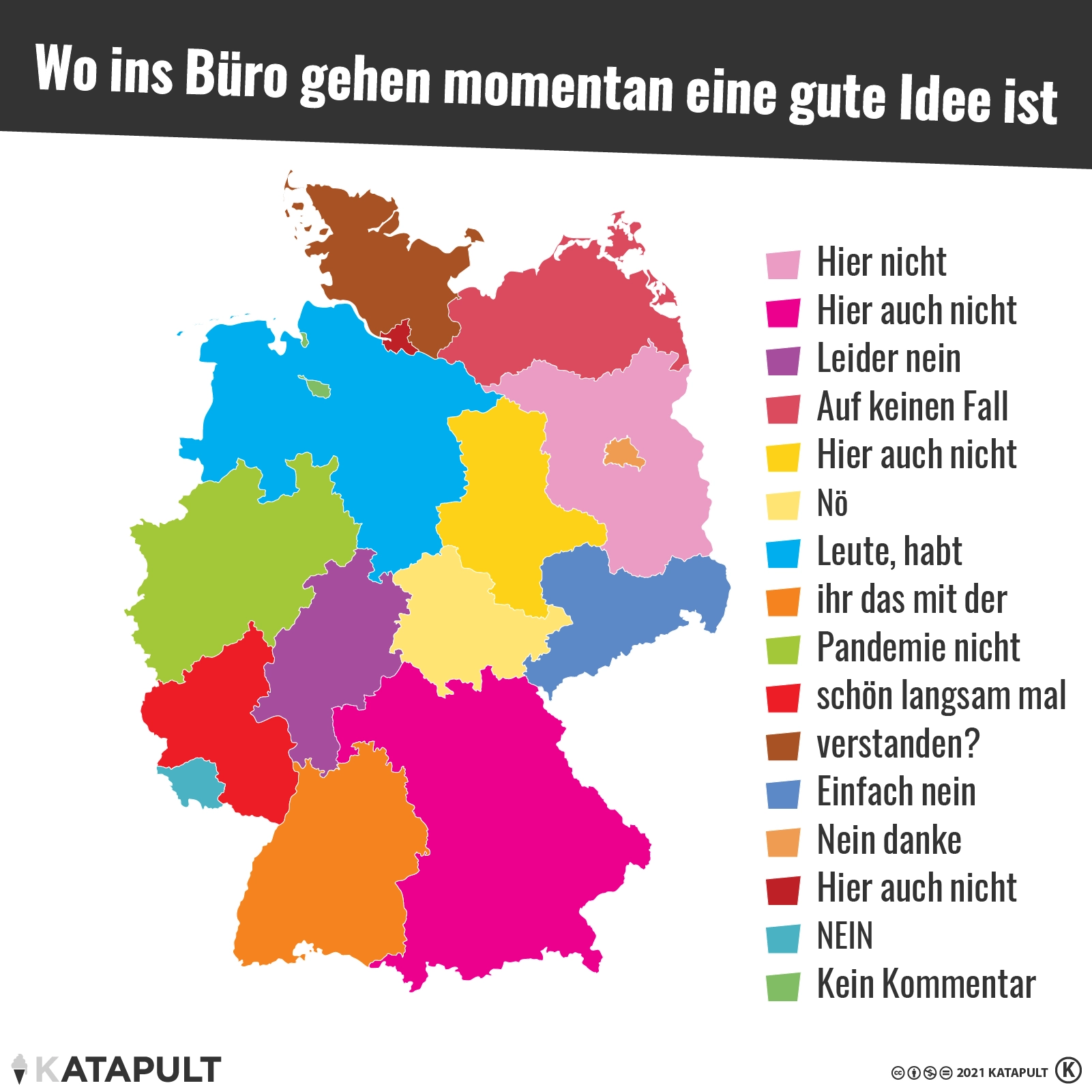 Wo ist Büroarbeit momentan eine gute Idee?