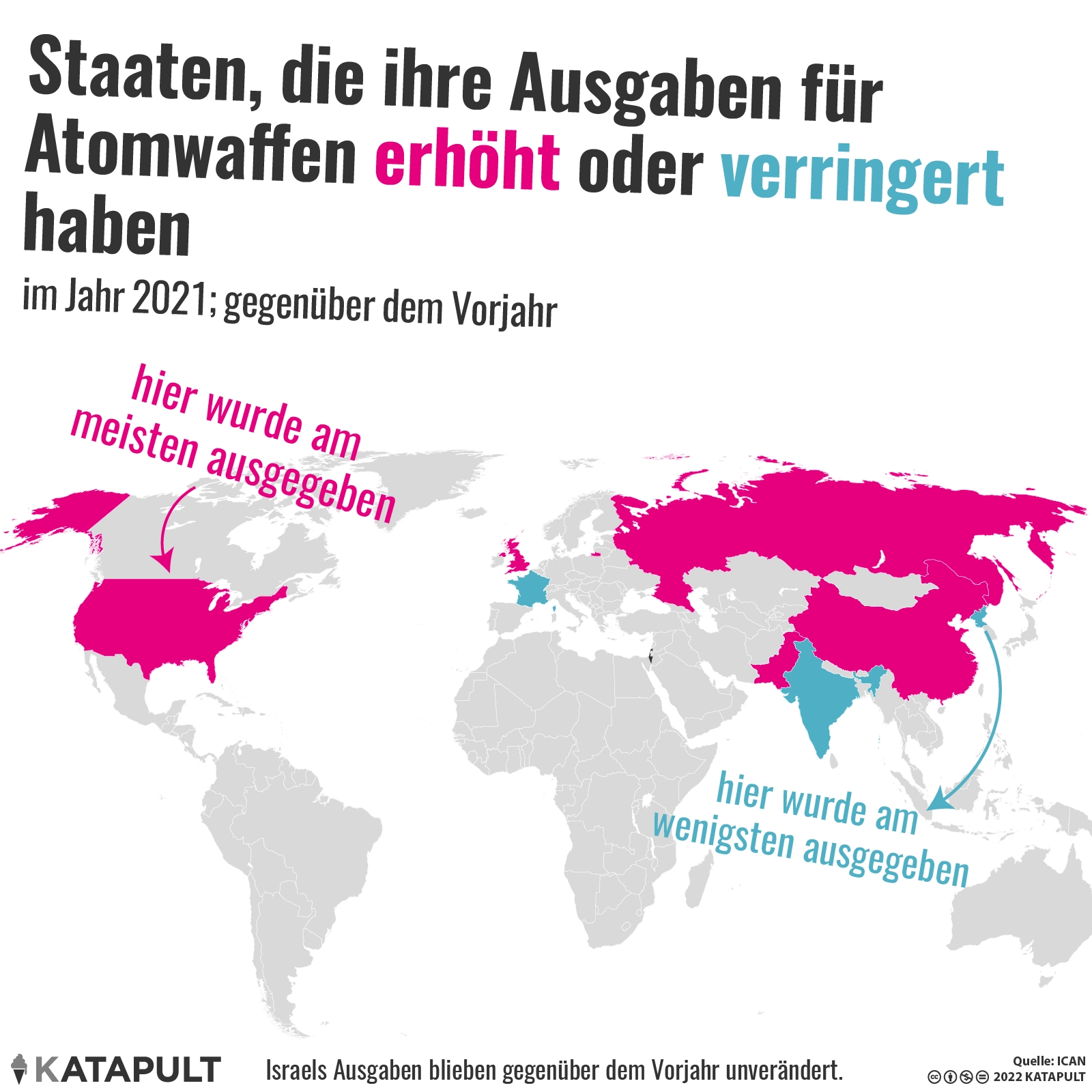Mehr als 150.000 US-Dollar pro Minute für Atomwaffen!