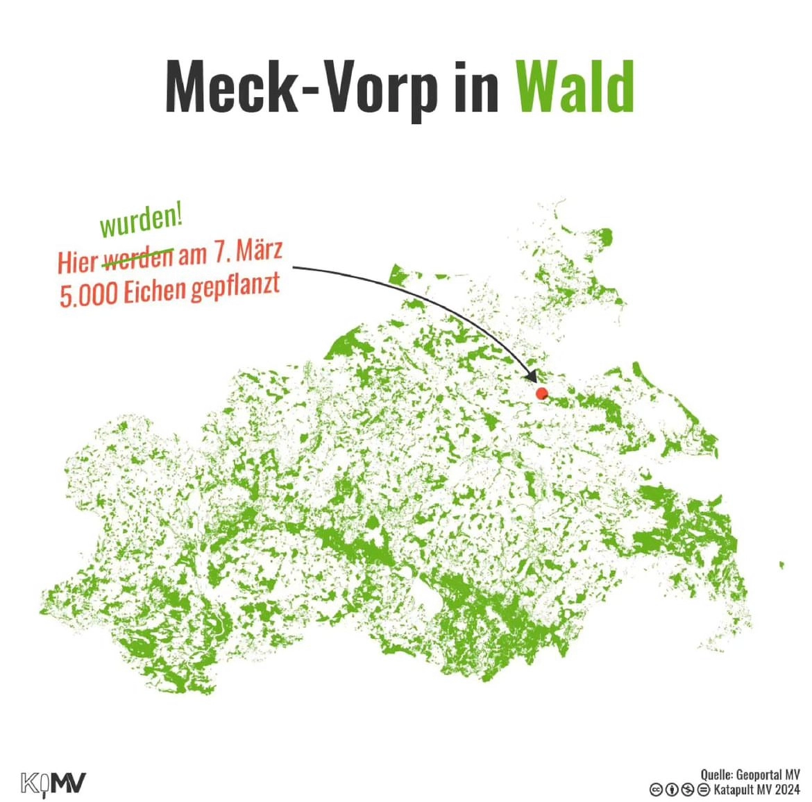 Mehr Wald ist immer geil!
