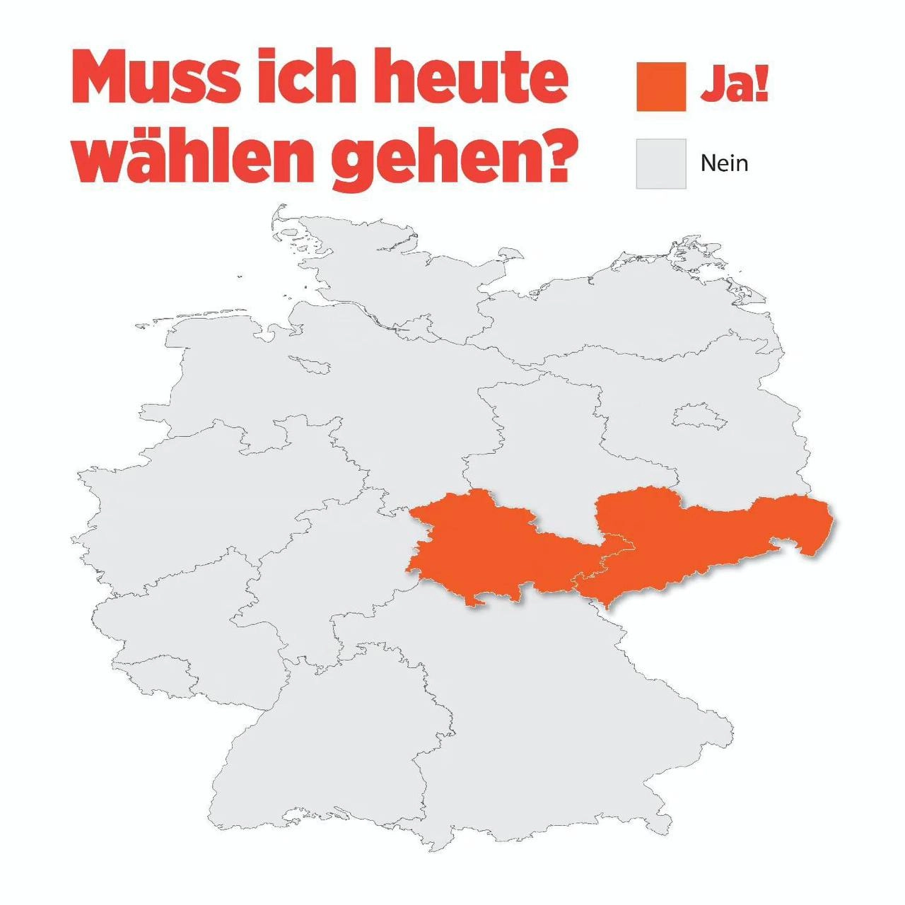 Muss ich heute wählen gehen?