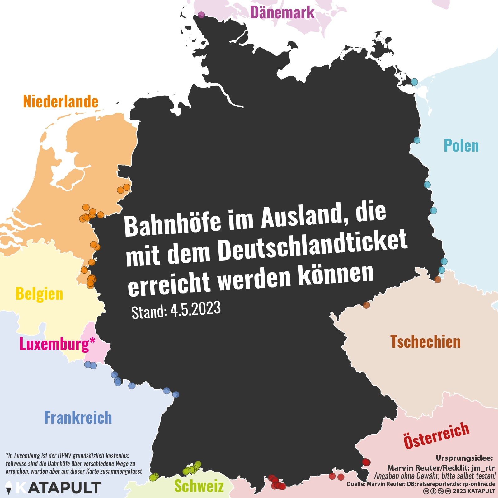 Muss nur noch der Zug pünktlich sein