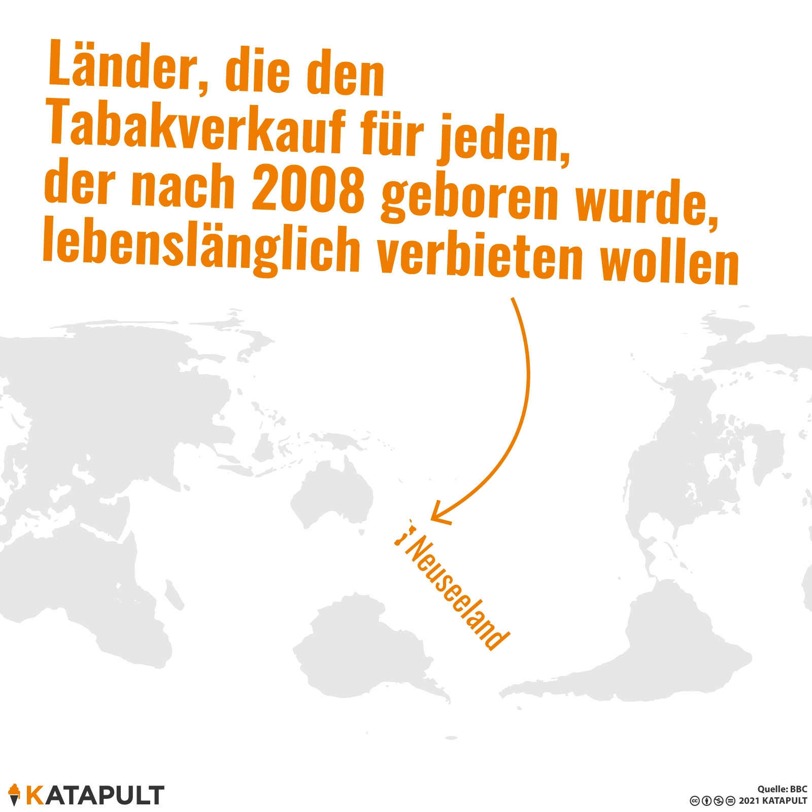 Neuseeland will rauchfrei werden