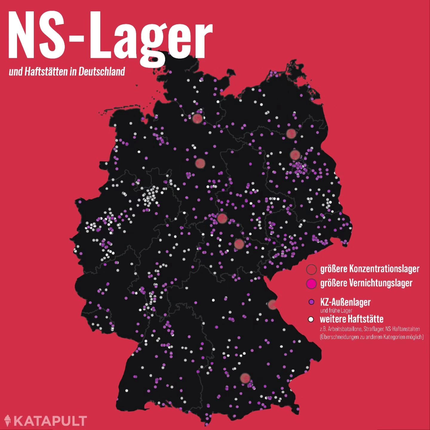 NS-Lager und Haftstätten in Europa