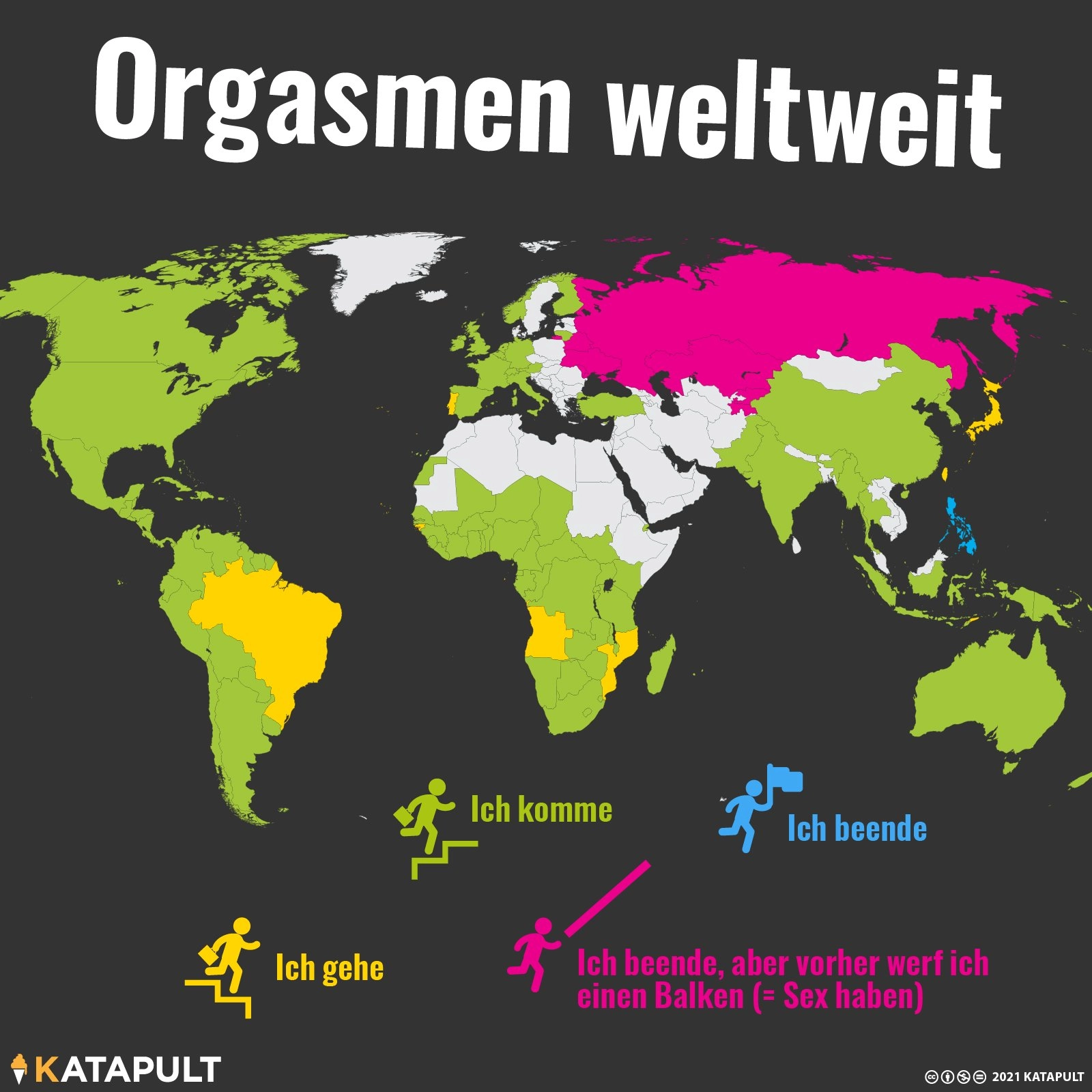 Orgasmen weltweit