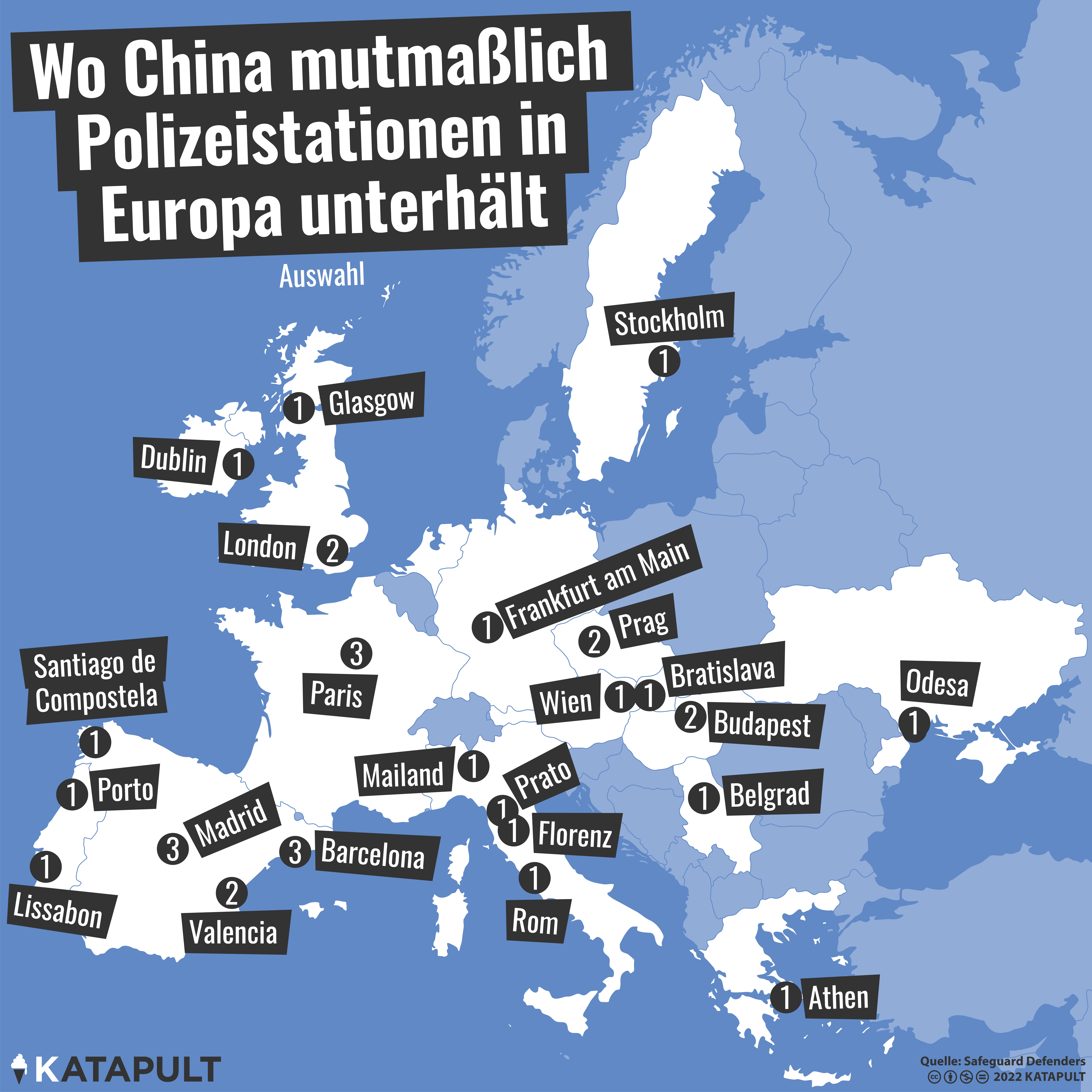 Pekings langer Arm reicht nach Europa