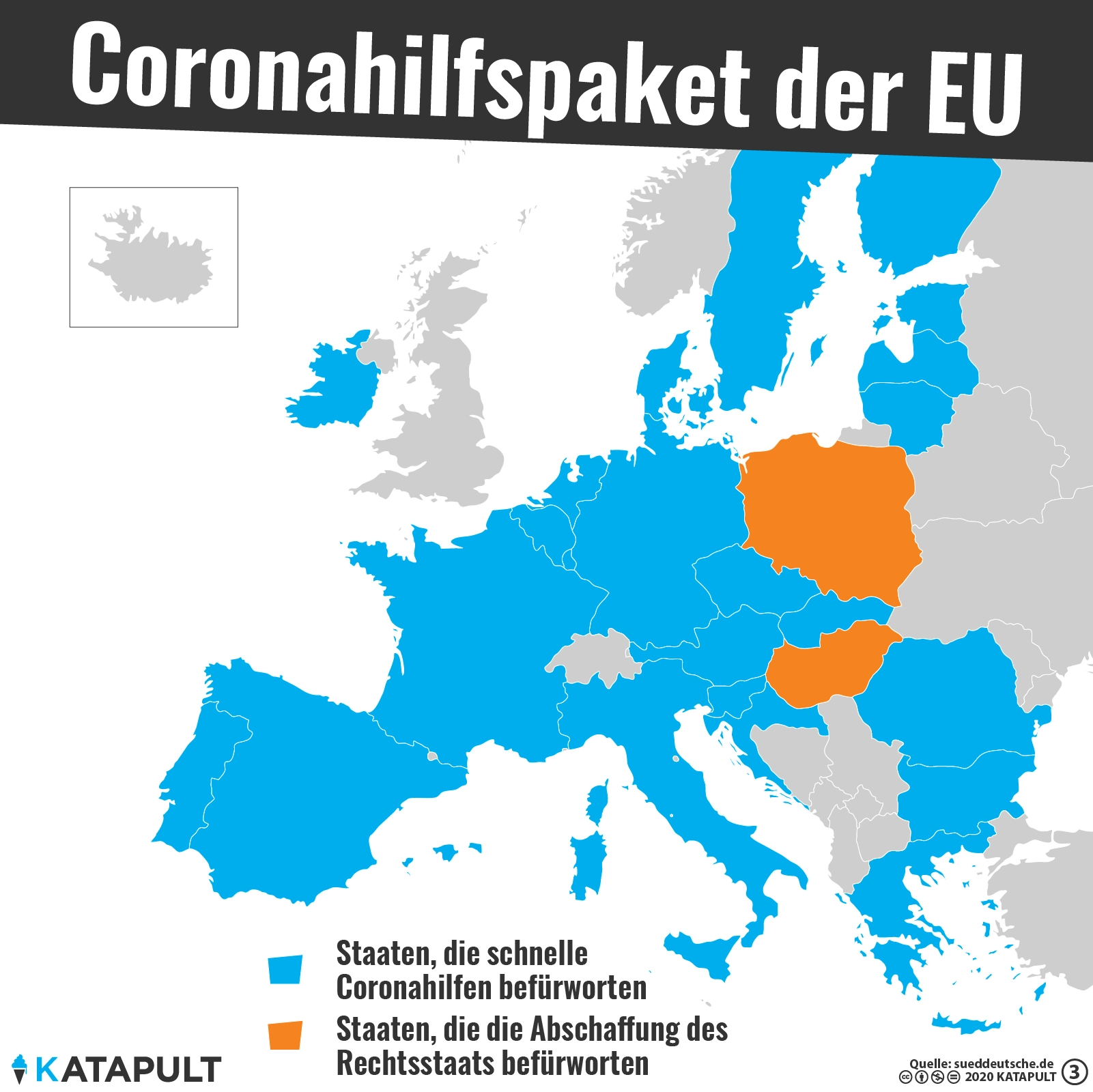 Polen und Ungarn blockieren EU-Coronahilfen