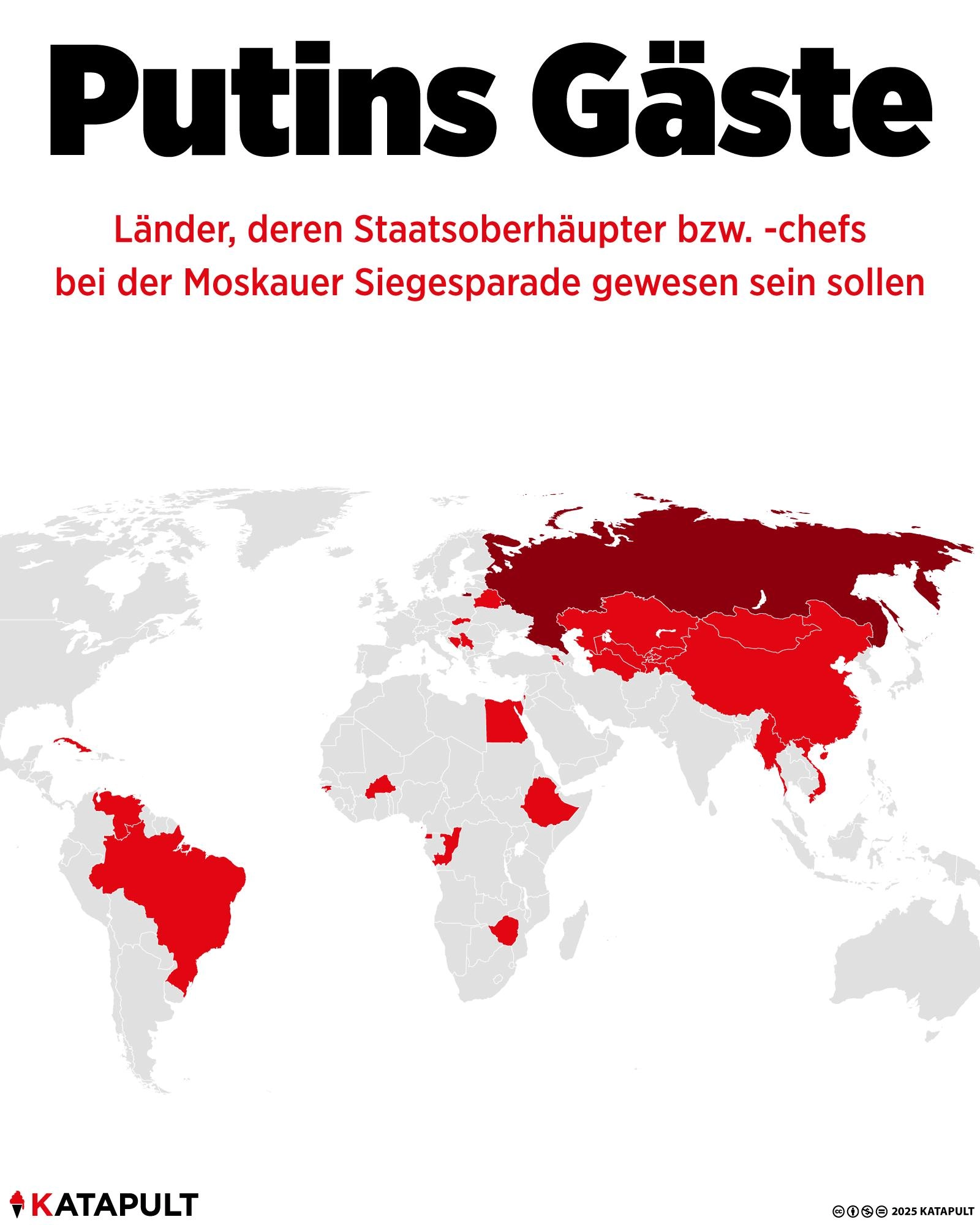 Putins Gäste