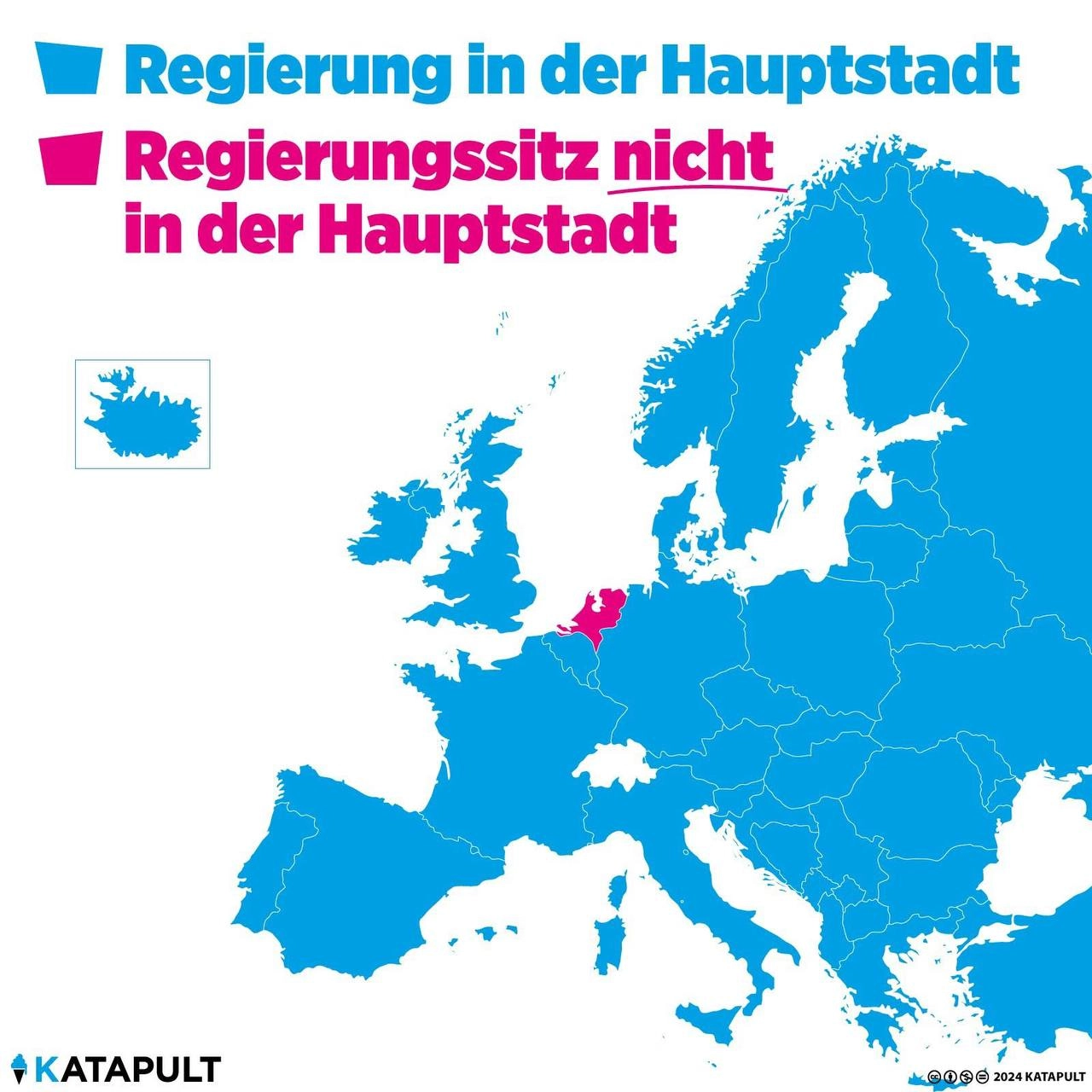Regierungssitz nicht in der Hauptstadt