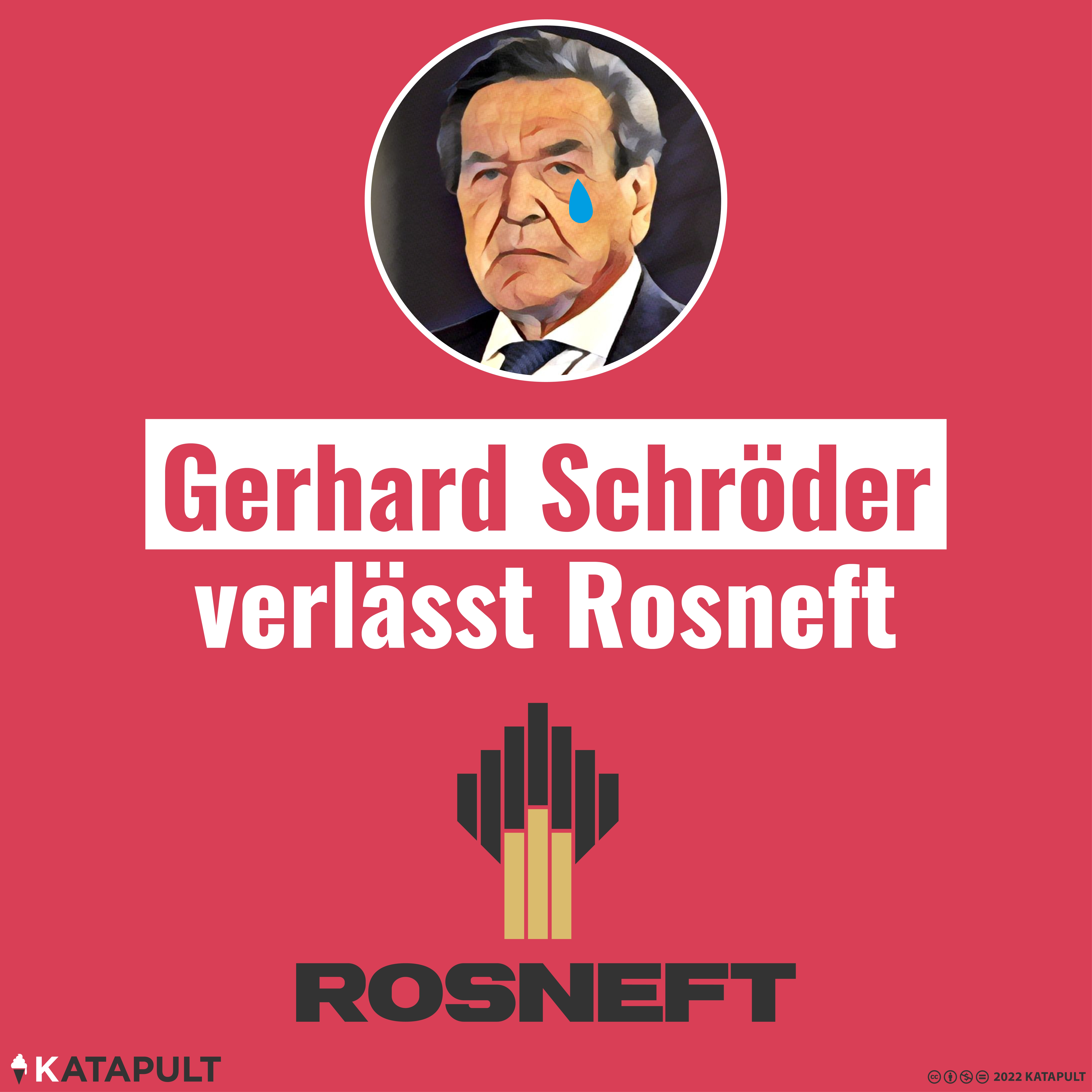 Schröder räumt Posten