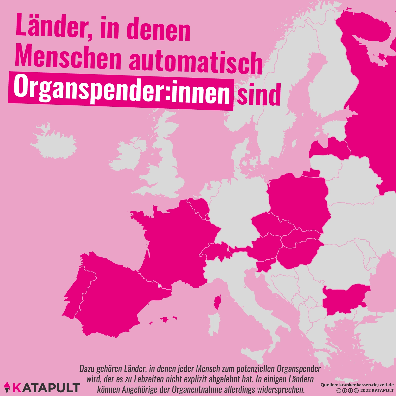 Schweiz regelt Organspende neu