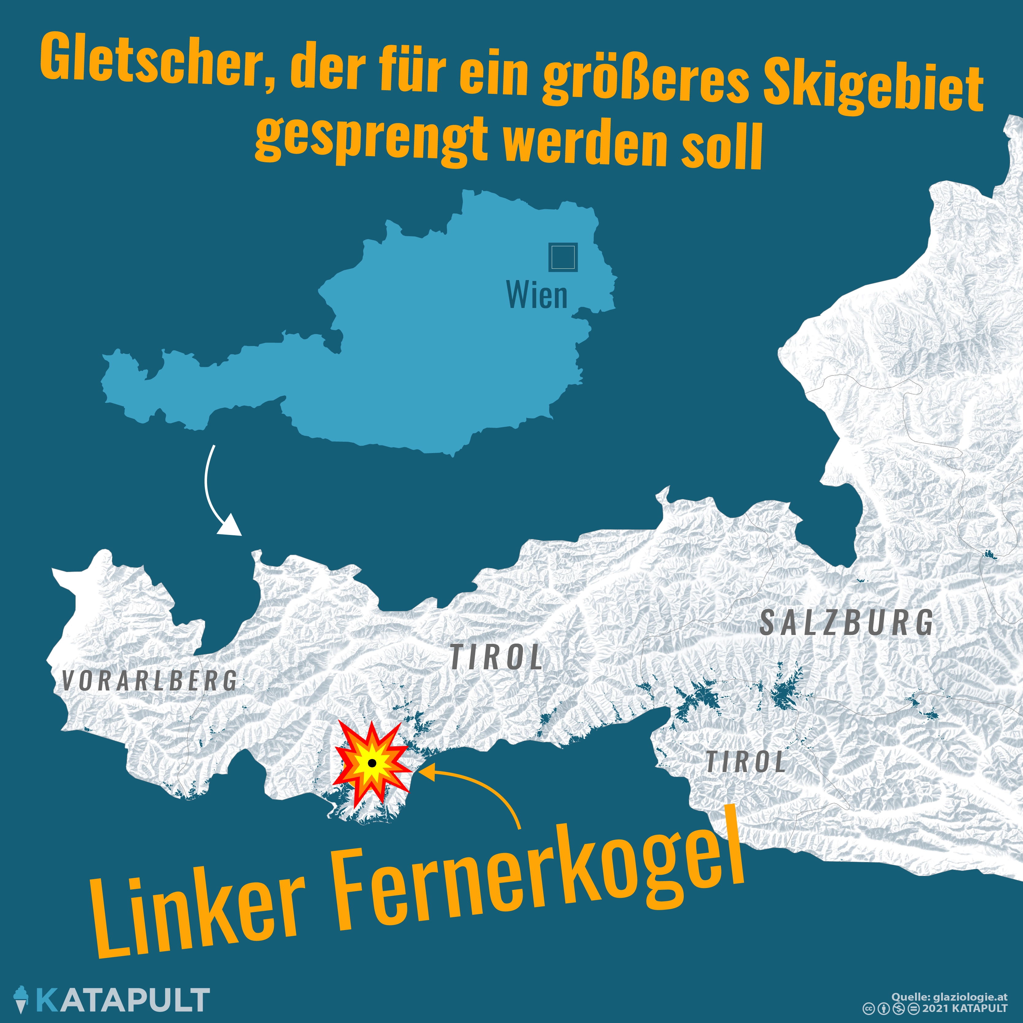 Sprengen fürs Skigebiet