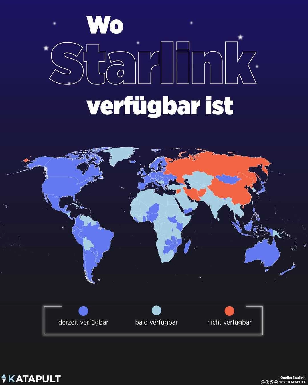 Starlink weltweit