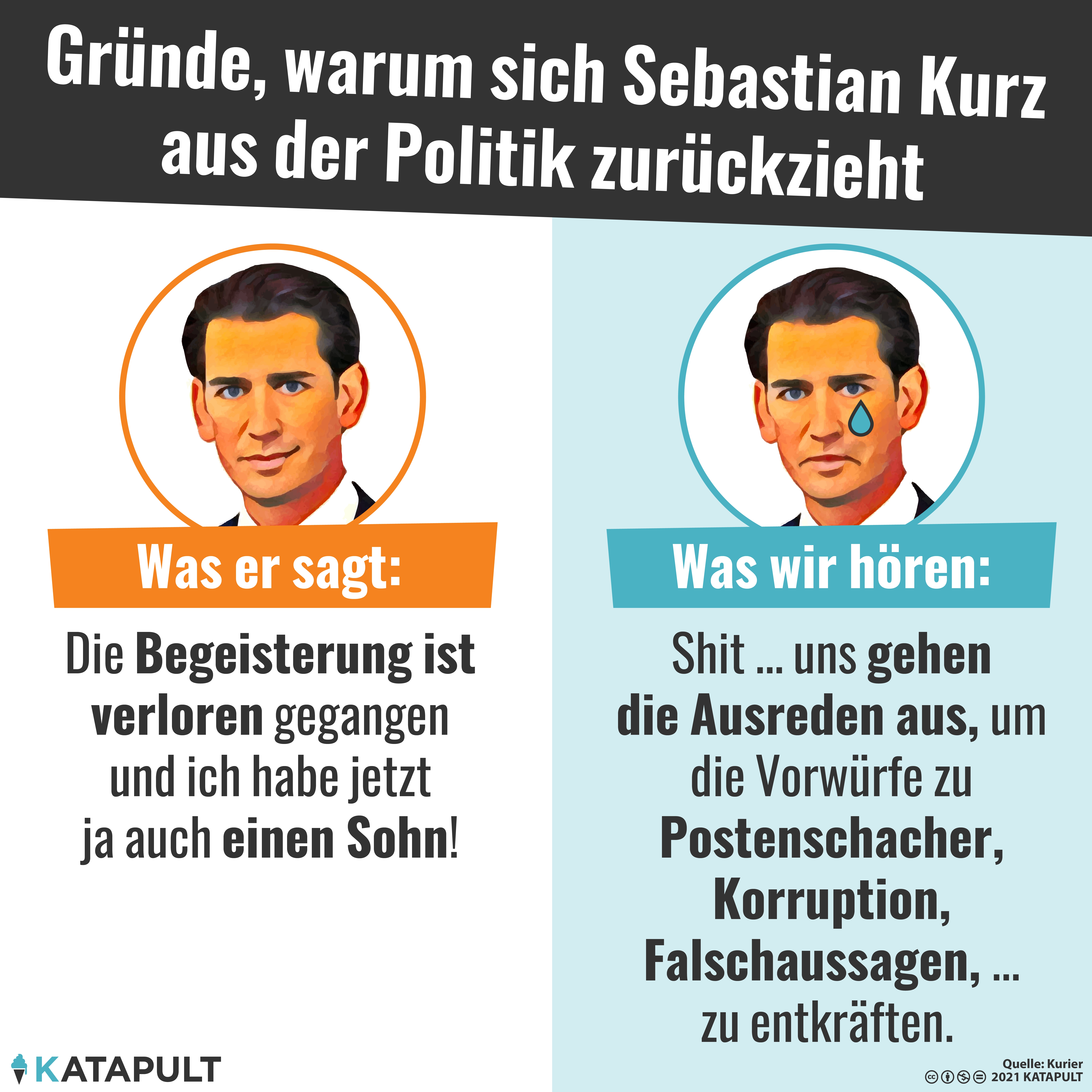 Tschüss, baba Kurz!