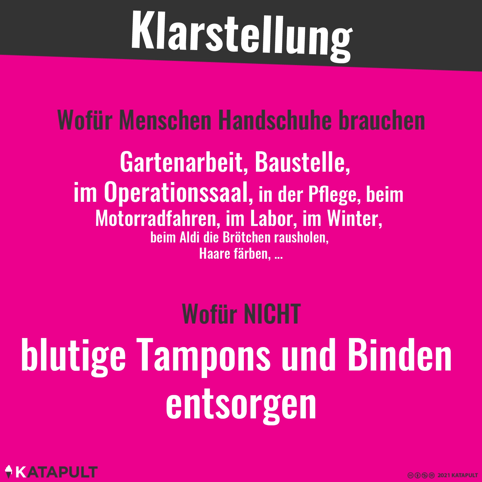 Unsere Klarstellung zu Pinky Gloves