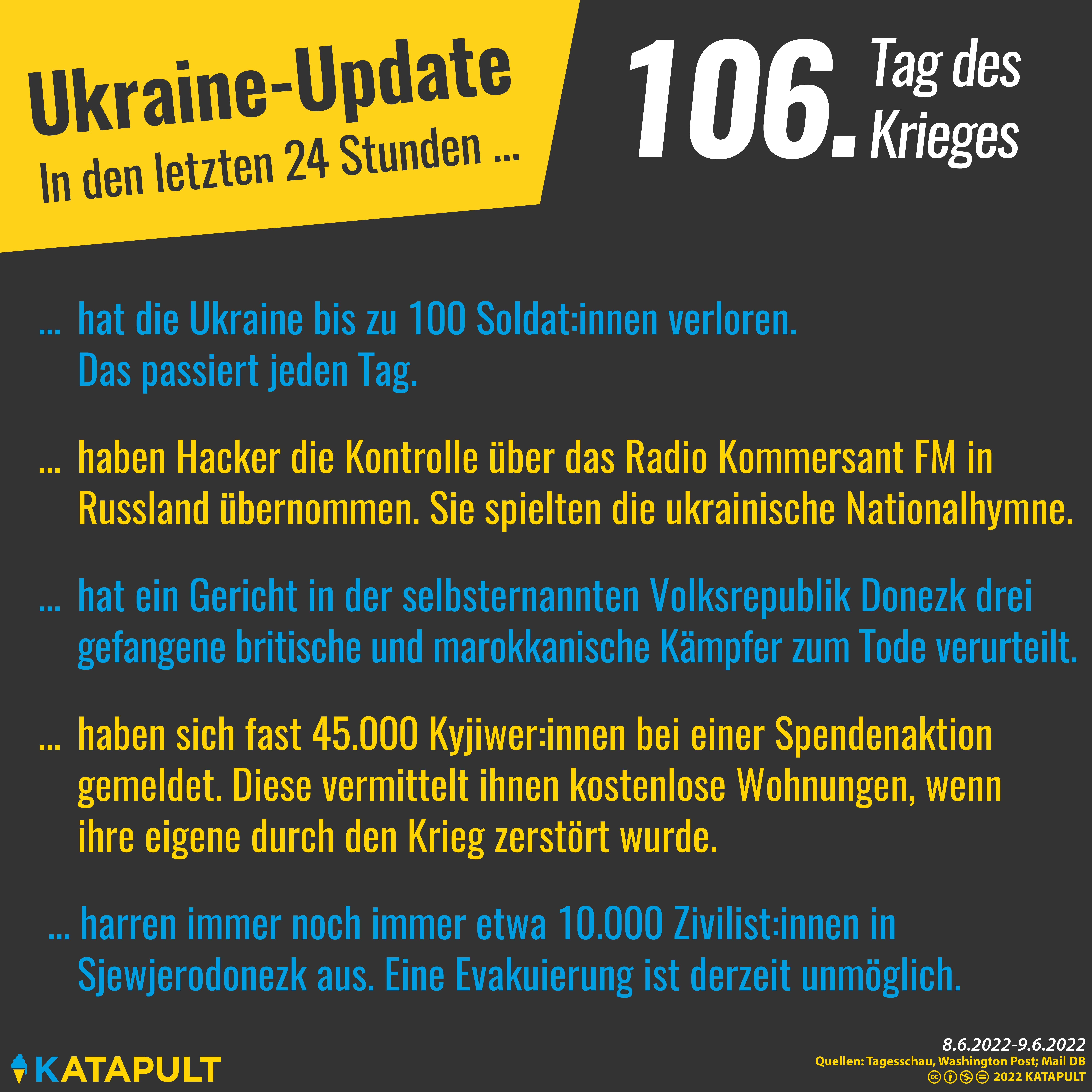 Updates zum Krieg in der Ukraine