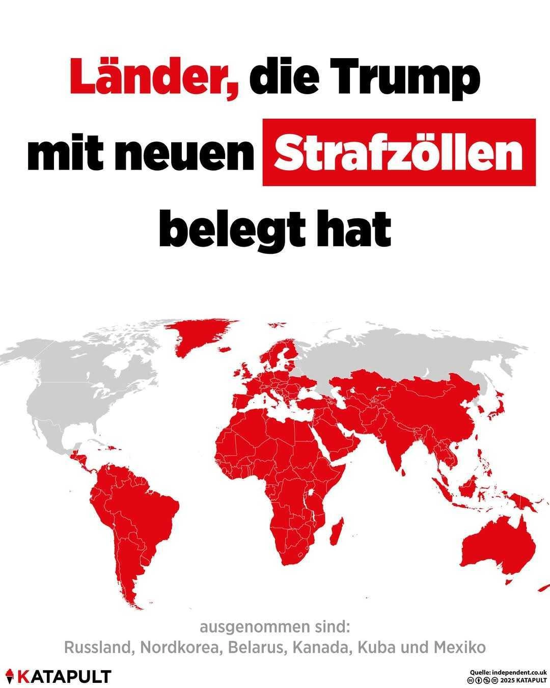 USA führen neue Strafzölle gegen die ganze Welt ein – einige Länder ausgenommen
