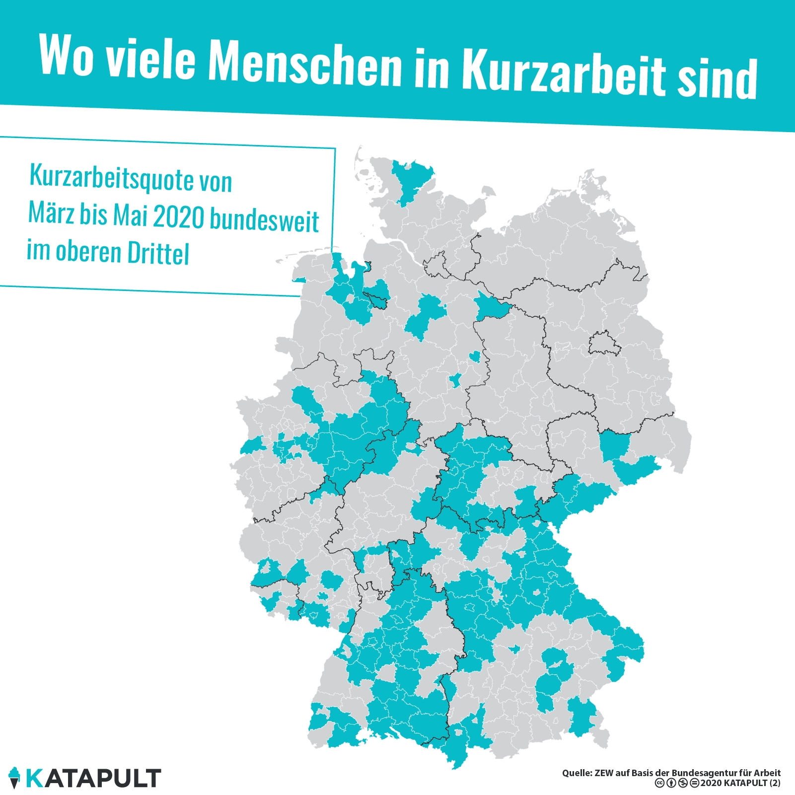 Viel Kurzarbeit in Süddeutschland