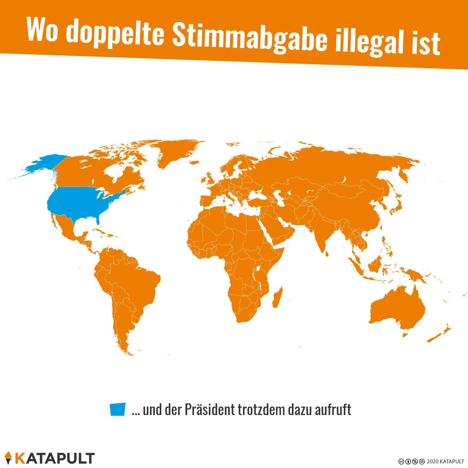 Wähler sollen doppelt abstimmen - das ist aber gesetzeswidrig