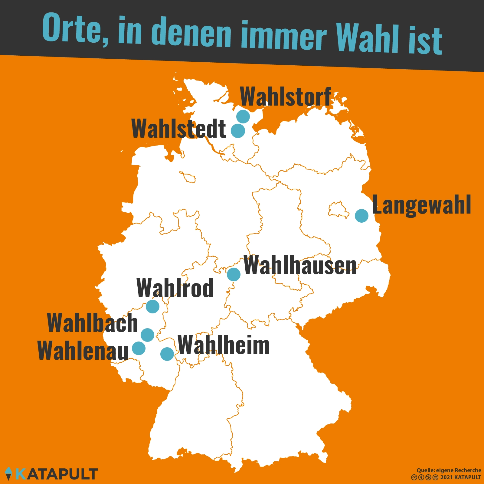 Wahlorte