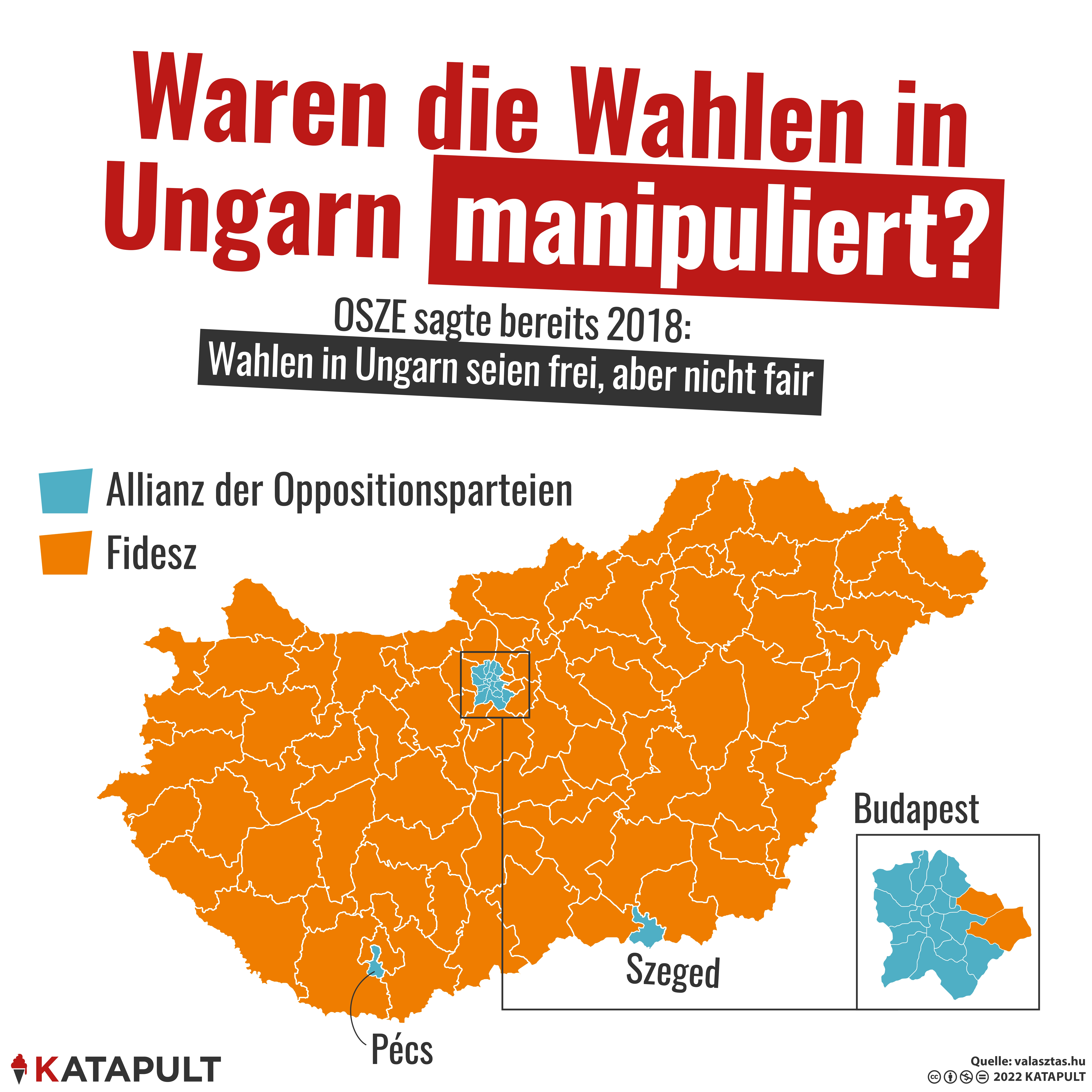 Waren die Wahlen in Ungarn manipuliert?