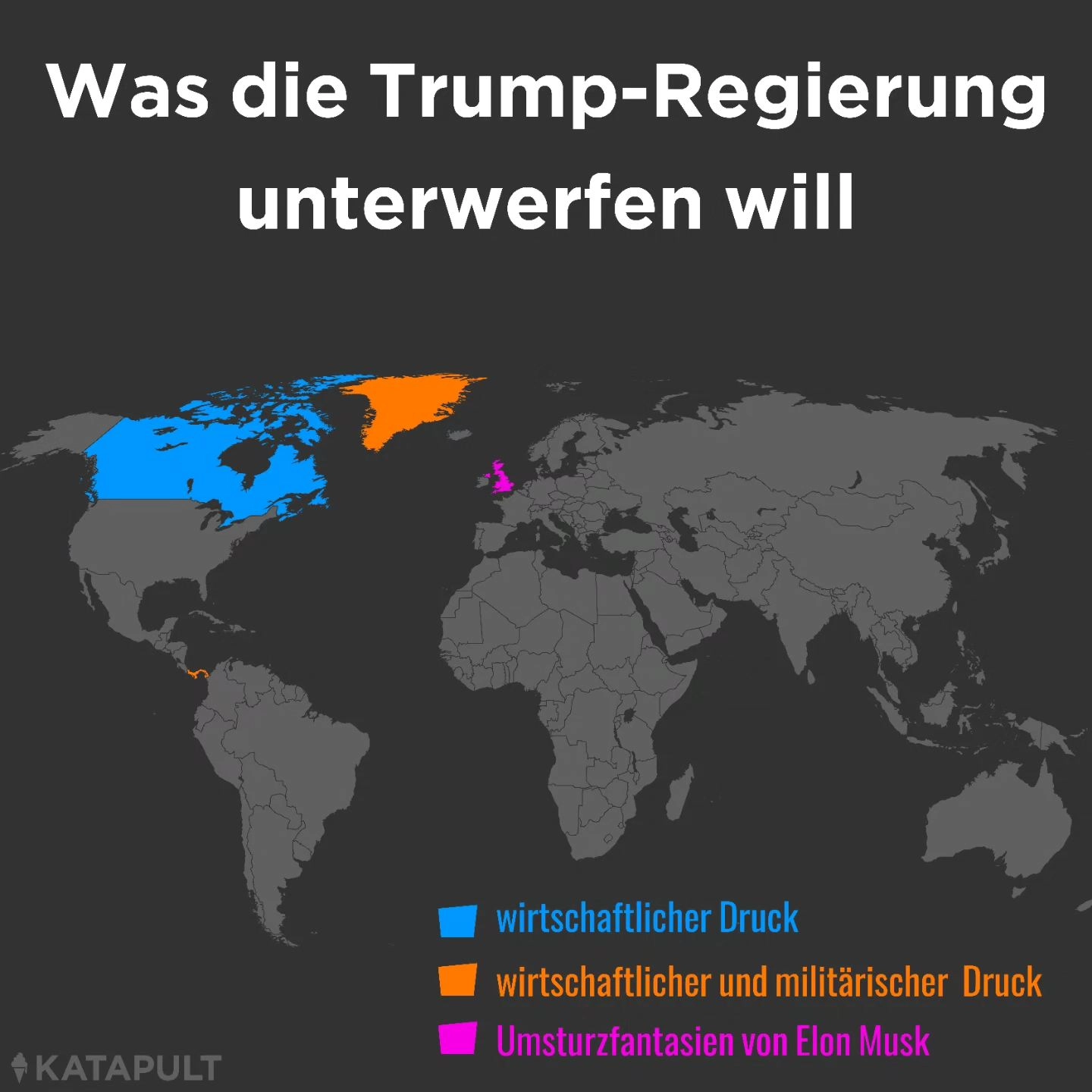 Was die Trump Regierung unterwerfen will
