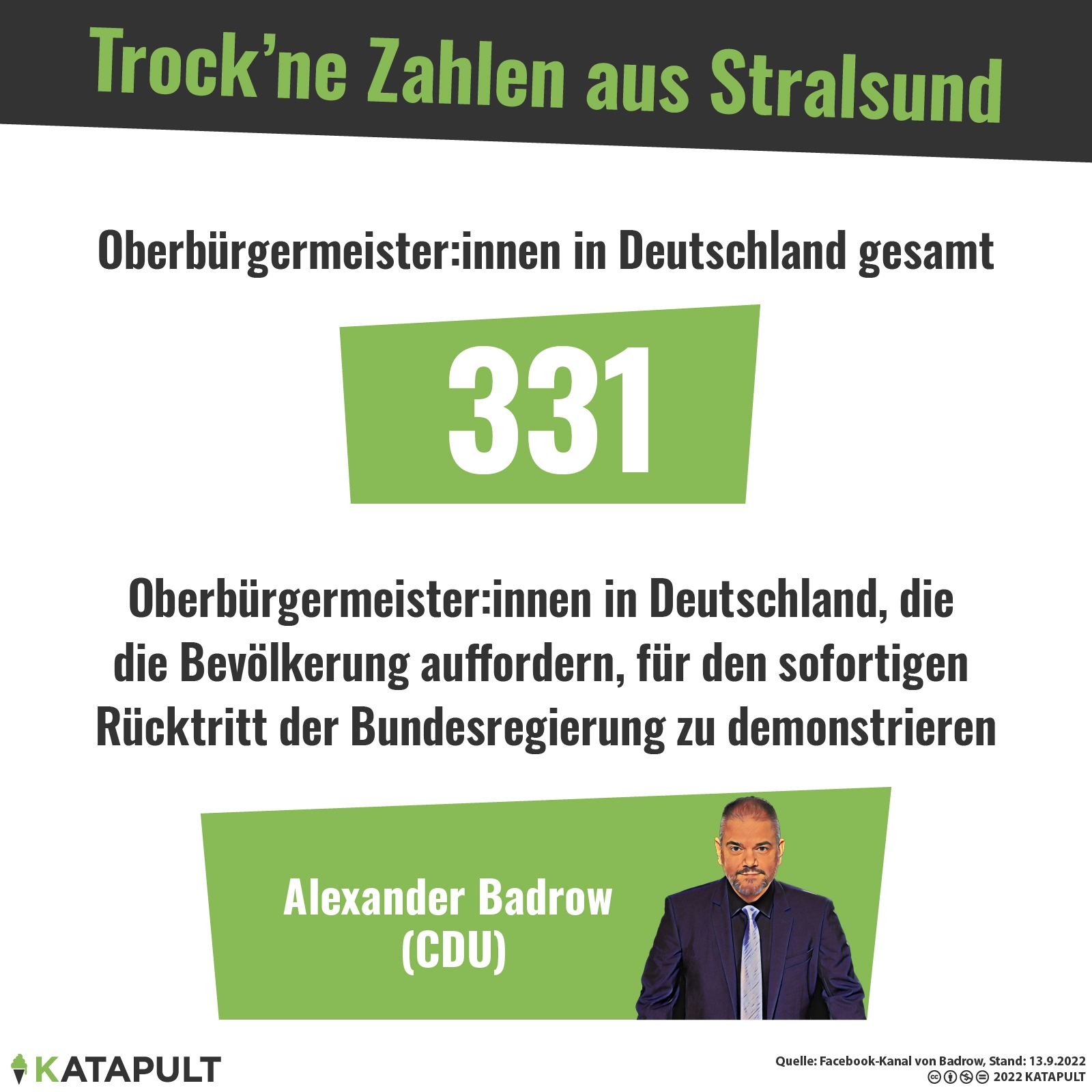 Was Oberbürgermeister halt so ...Moment!