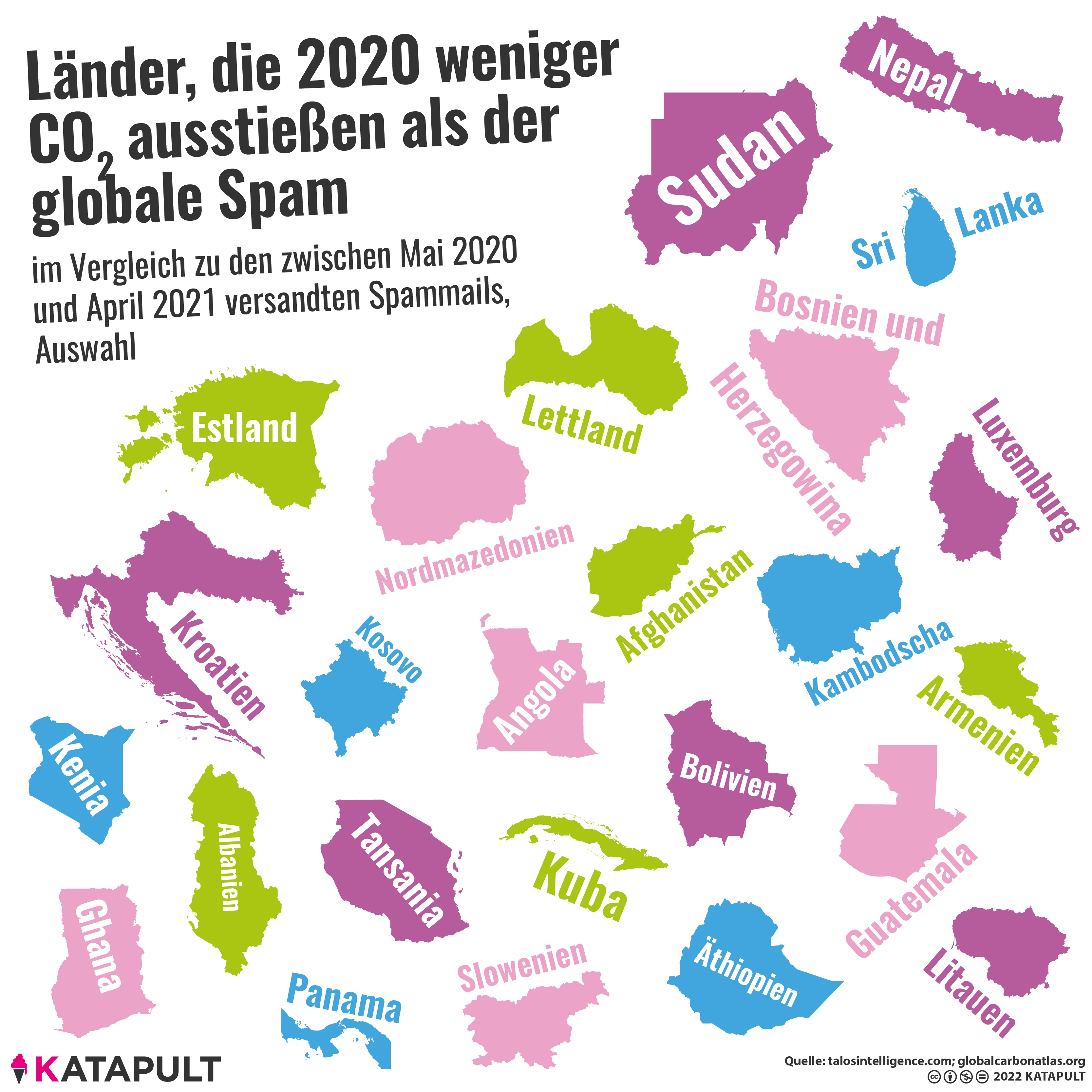 Wie viel CO2 Spam verursacht