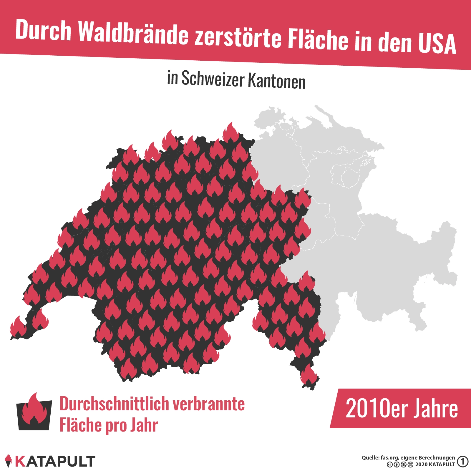 Wie viele Schweizer Kantone würden brennen?