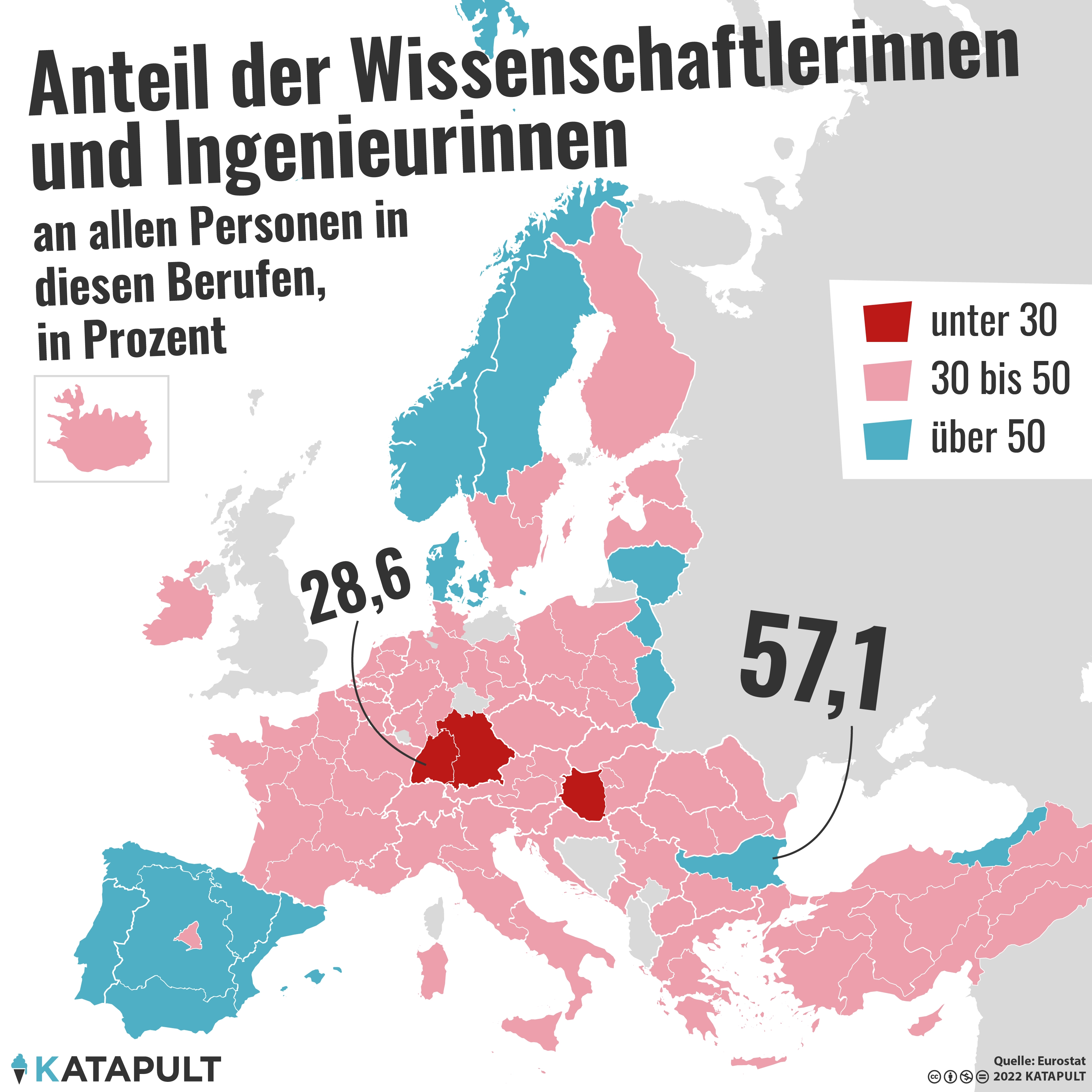 Wissenschaftlerinnen sind in der Überzahl
