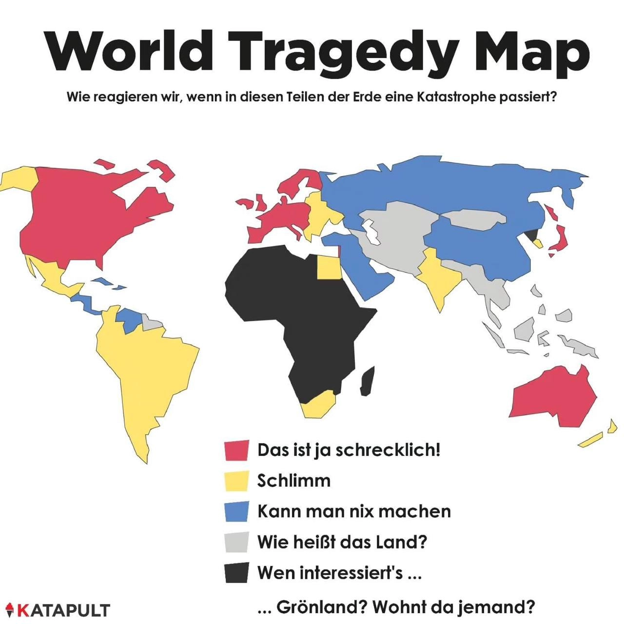 Wie reagieren wir, wenn in diesen Teilen der Erde eine Katastrophe passiert?